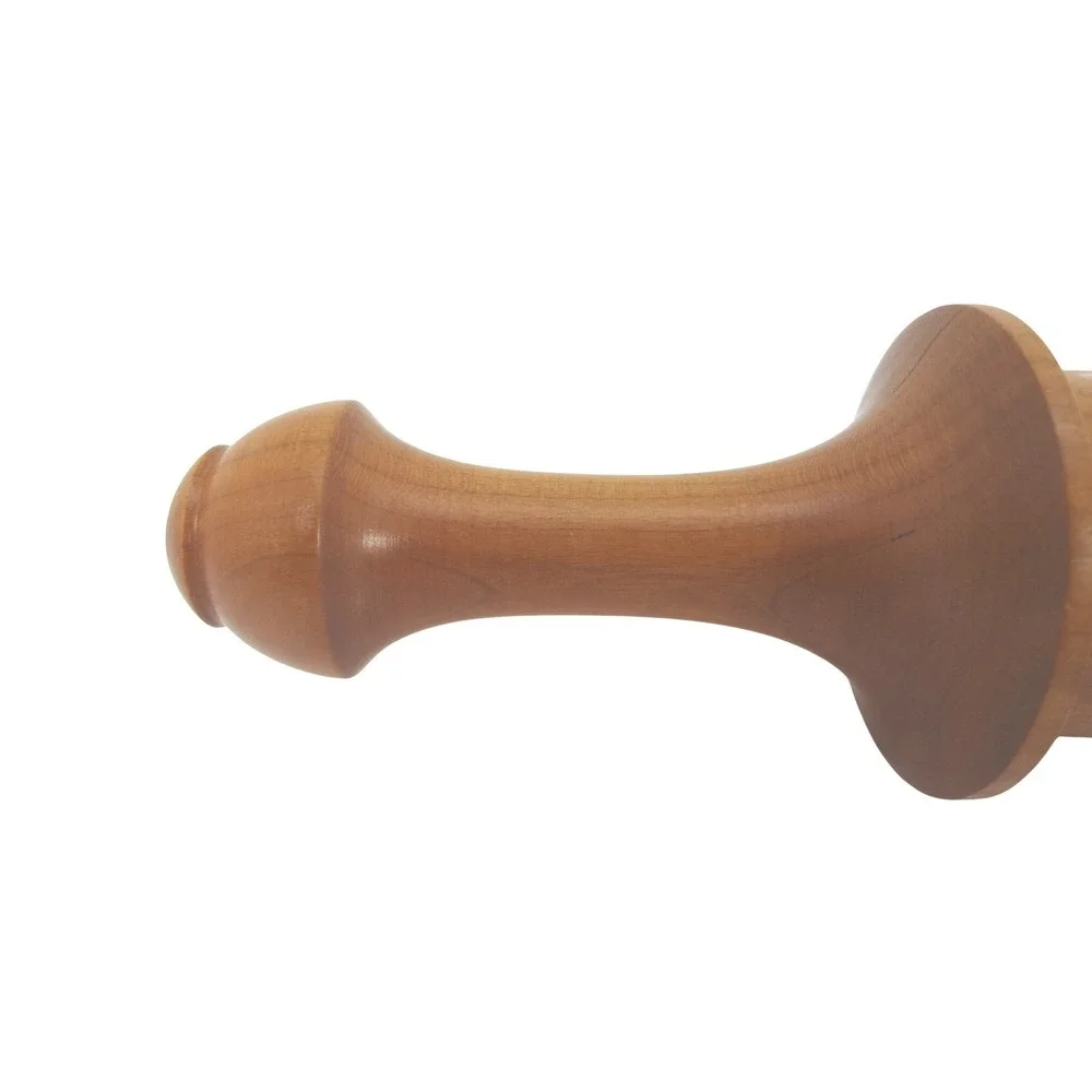 Handcrafted Cherry Wooden‎ Pastry and Pasta Rolling Pin 5 Section Cutter